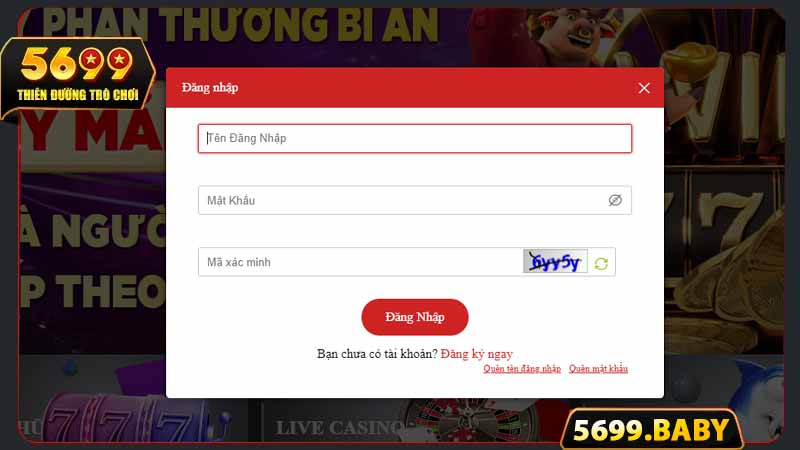 Hướng dẫn từng bước đăng nhập 5699 nhanh chóng